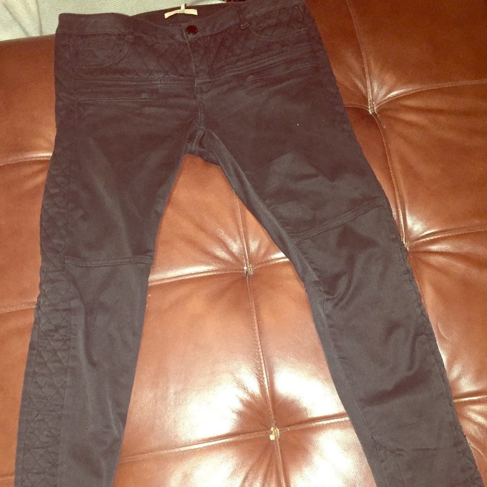 maje jeans-black